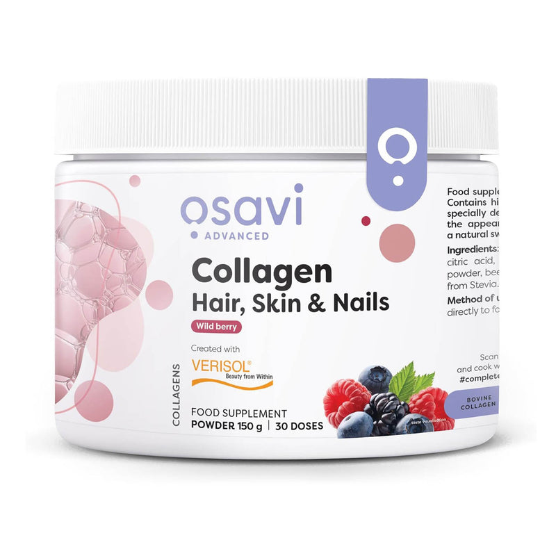 Încărcați imaginea în vizualizatorul Galerie, Collagen Peptides (Par, Piele și Unghii), Osavi, 150g
