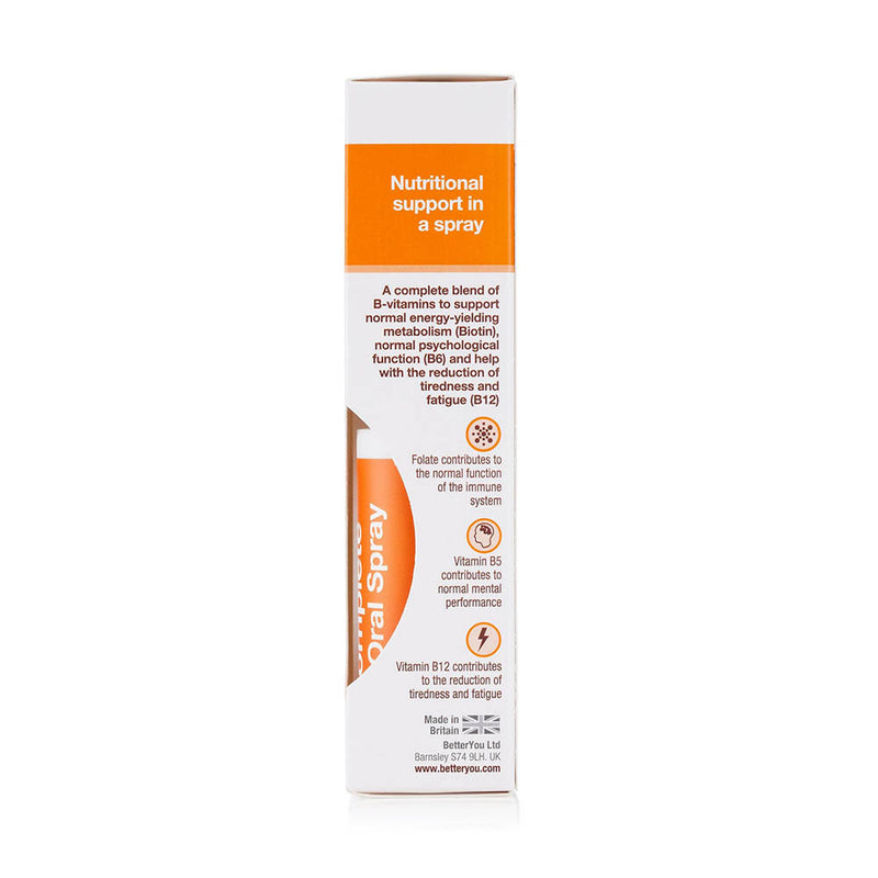 Încărcați imaginea în vizualizatorul Galerie, Complex B Complete Daily Oral Spray, BetterYou, 25 ml