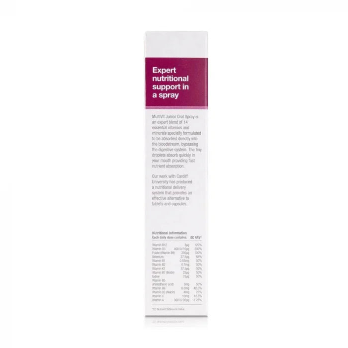 Complex Multivit Junior Oral Spray, BetterYou, 25 ml