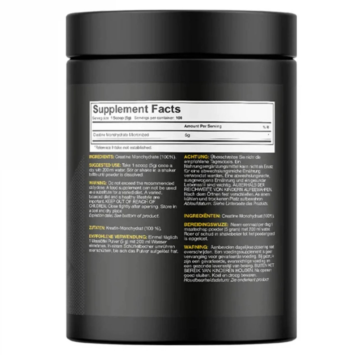 Creatina Monohidrat Pudra, Dedicated, 500g