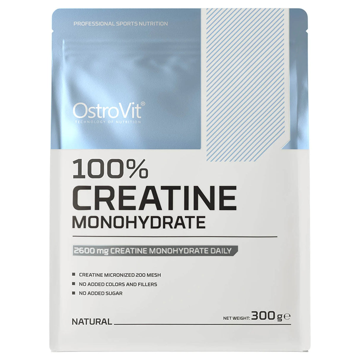 Creatine Monohydrate Micronized, Fara Aroma, OstroVit, 300g
