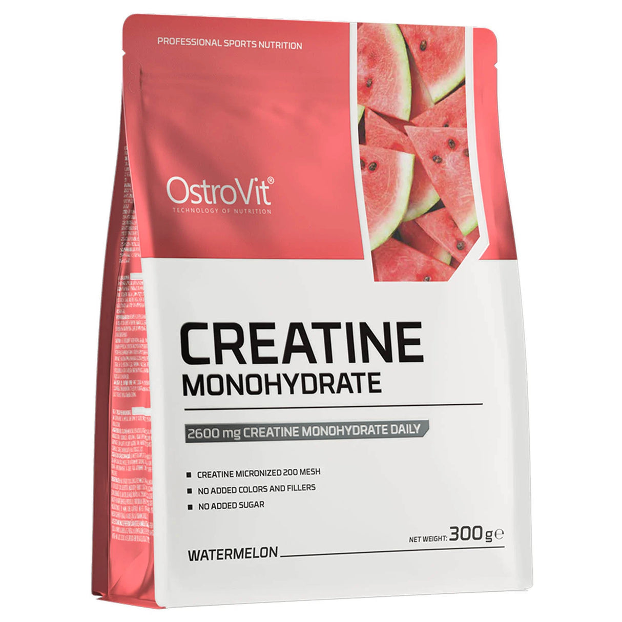 Creatine Monohydrate Micronized, Pepene Verde, OstroVit, 300g