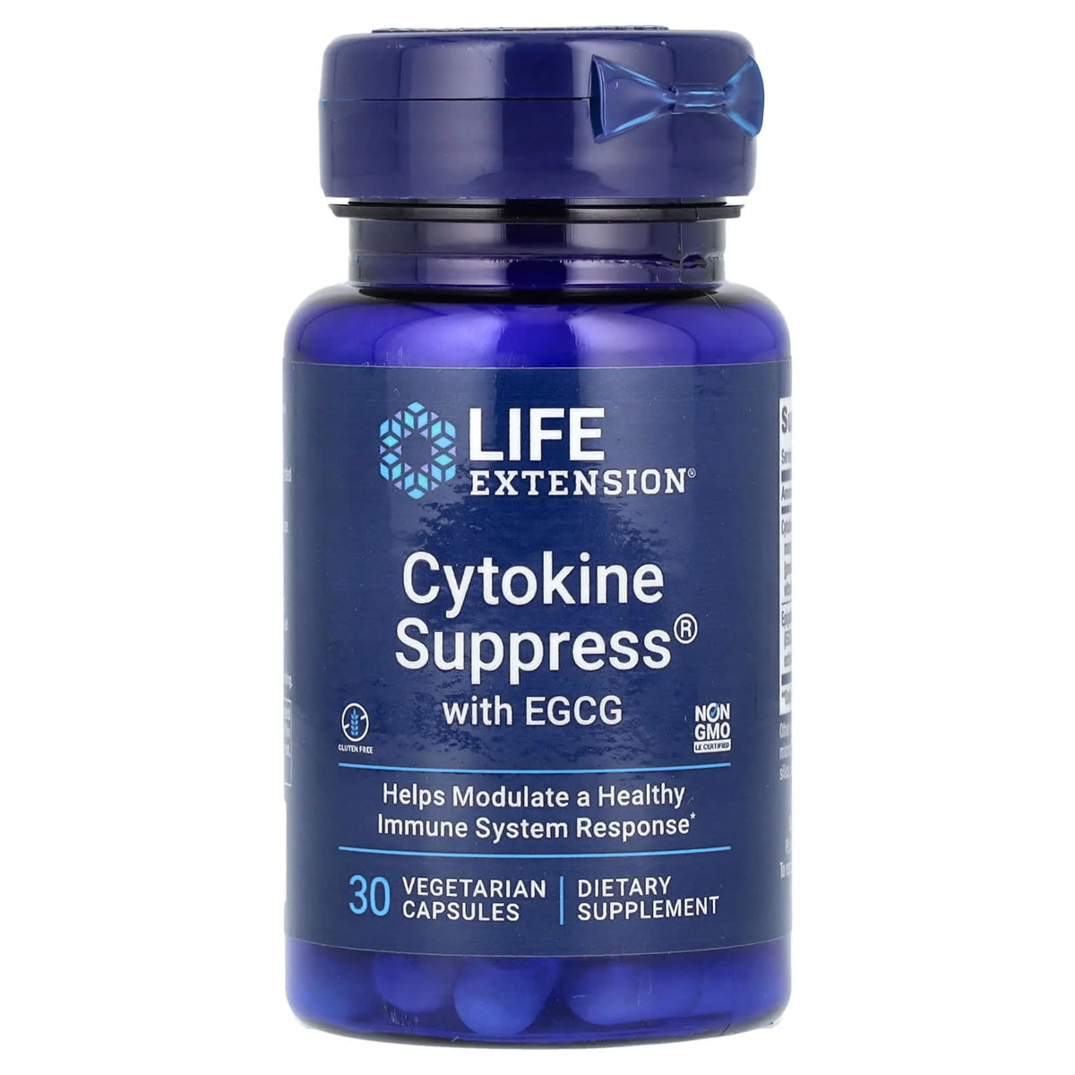 Cytokine with EGCG (Echilibru Inflamator), Life Extension, 30 capsule