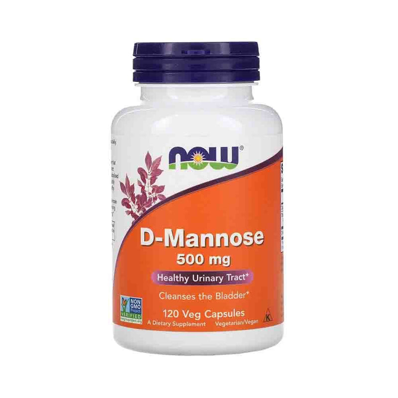 Încărcați imaginea în vizualizatorul Galerie, D-Mannose, Urinary Support 500mg, Now Foods, 60 capsule