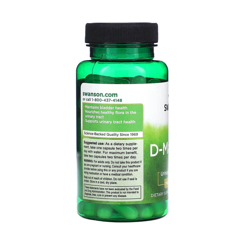 Încărcați imaginea în vizualizatorul Galerie, D-Mannose, 700mg, Swanson, 60 capsule SW1185