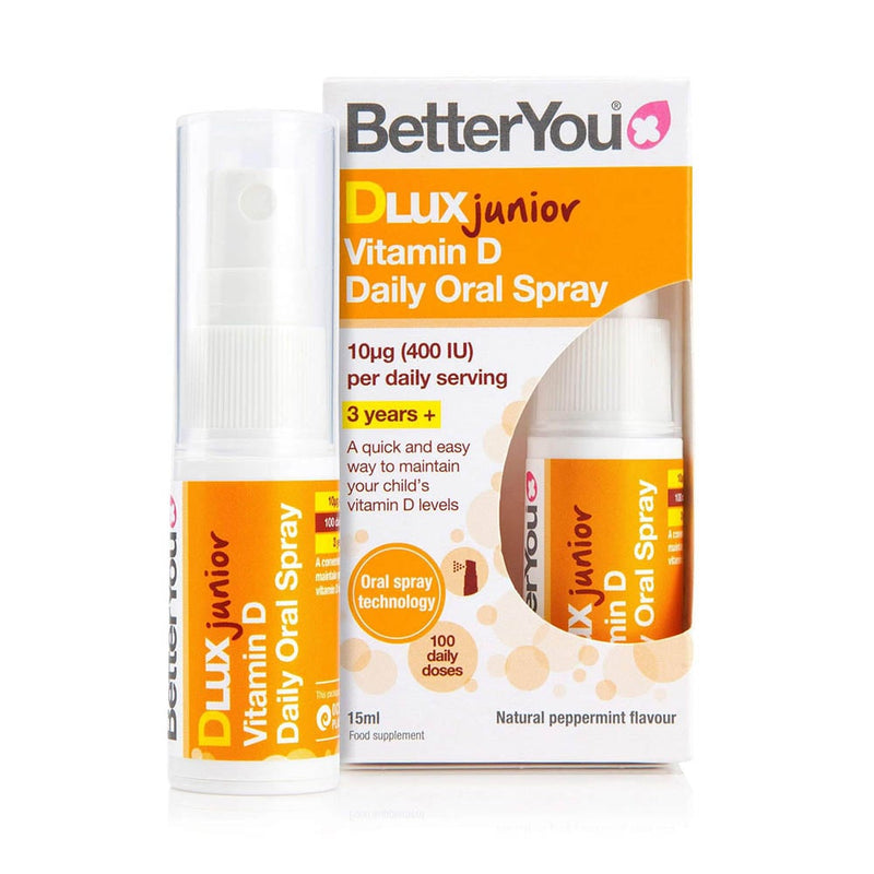 Încărcați imaginea în vizualizatorul Galerie, D400 DLux Junior Daily Vitamin D Oral Spray, BetterYou, 15 ml