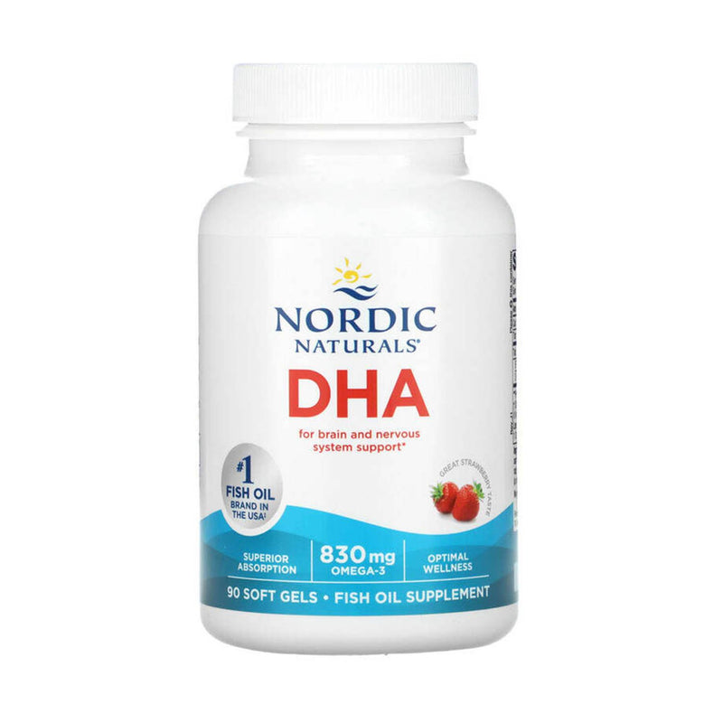 Încărcați imaginea în vizualizatorul Galerie, DHA (Omega 3), 480 mg, Nordic Naturals, 90 softgels
