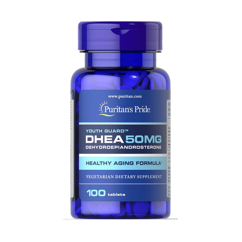 Încărcați imaginea în vizualizatorul Galerie, DHEA (Dehidroepiandrosteron), 50 mg, Puritans Pride, 50 tablete