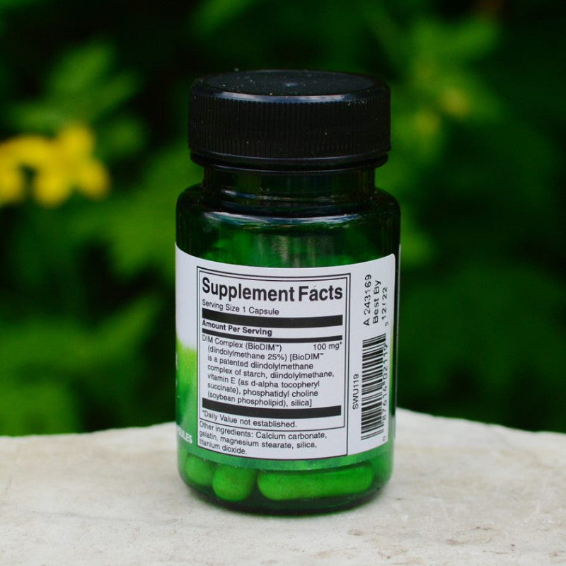 Încărcați imaginea în vizualizatorul Galerie, DIM Complex (Diindolylmethane), 100mg, Swanson, 30 capsule SWU119