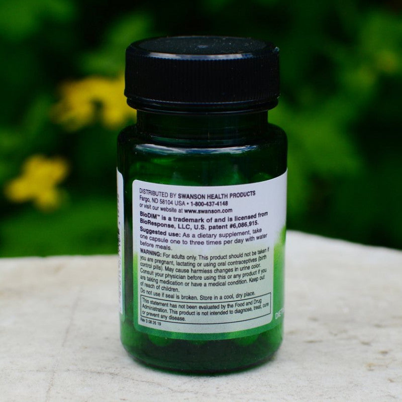Încărcați imaginea în vizualizatorul Galerie, DIM Complex (Diindolylmethane), 100mg, Swanson, 30 capsule SWU119