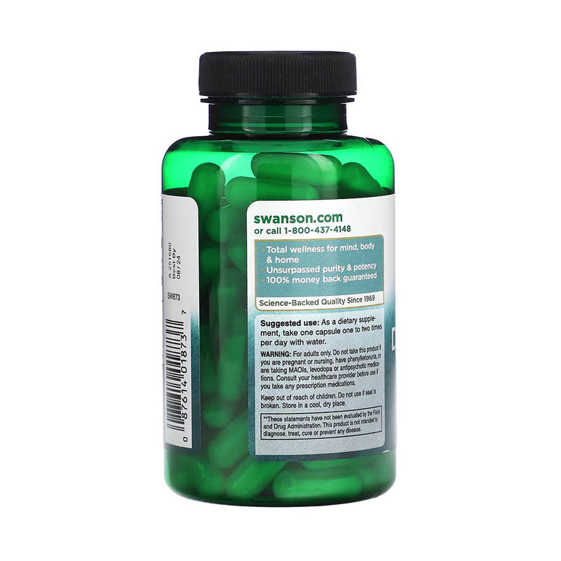 Încărcați imaginea în vizualizatorul Galerie, DL-Phenylalanine (Anxietate si Dureri Cronice), 500 mg, Swanson, 100 capsule SW873