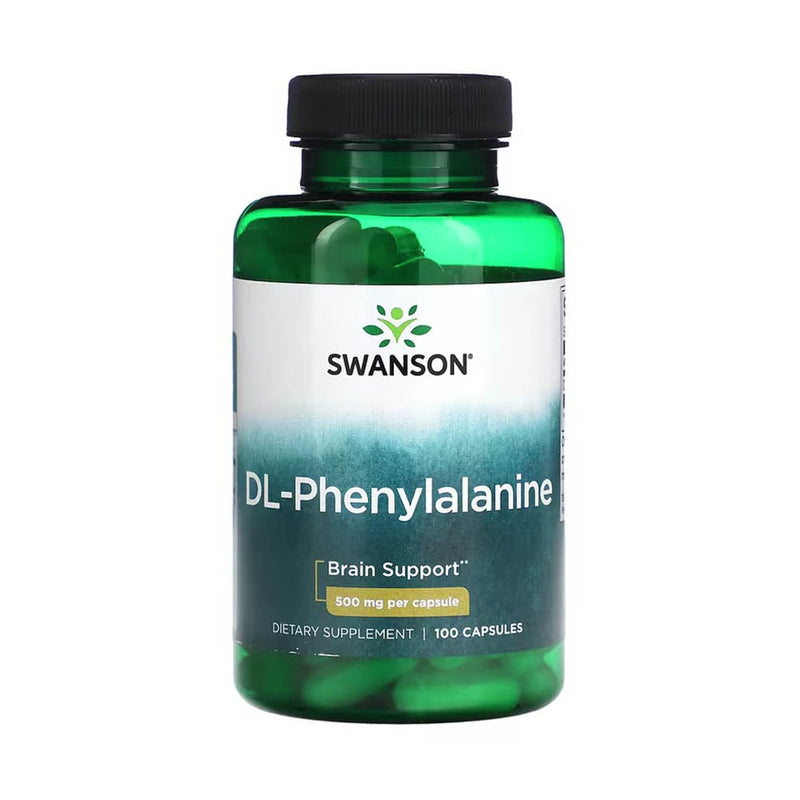Încărcați imaginea în vizualizatorul Galerie, DL-Phenylalanine (Anxietate si Dureri Cronice), 500 mg, Swanson, 100 capsule SW873