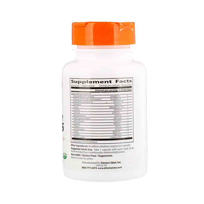 Încărcați imaginea în vizualizatorul Galerie, Digestive Enzymes (Enzime Digestive), Doctor's Best, 90 capsule