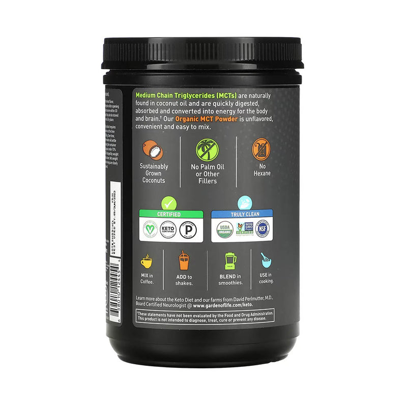 Încărcați imaginea în vizualizatorul Galerie, Dr. Formulated Keto, Organic MCT Powder, Garden of Life, 300 g