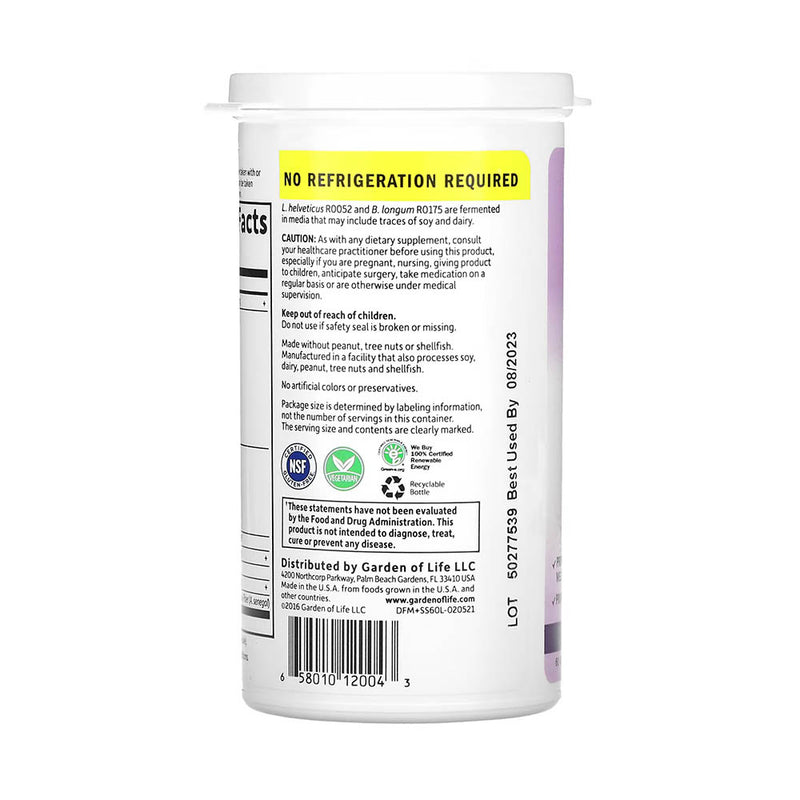 Încărcați imaginea în vizualizatorul Galerie, Dr. Formulated Probiotics, Mood+ 50 Billion, Garden of Life, 60 capsule