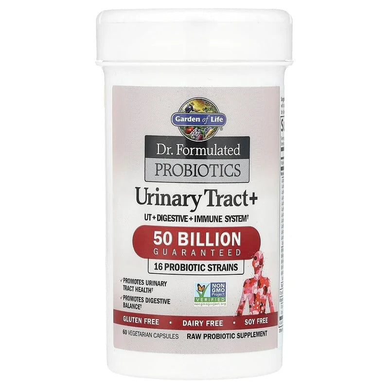 Dr. Formulated Probiotics, Urinary Tract+, Garden of Life, 60 capsule