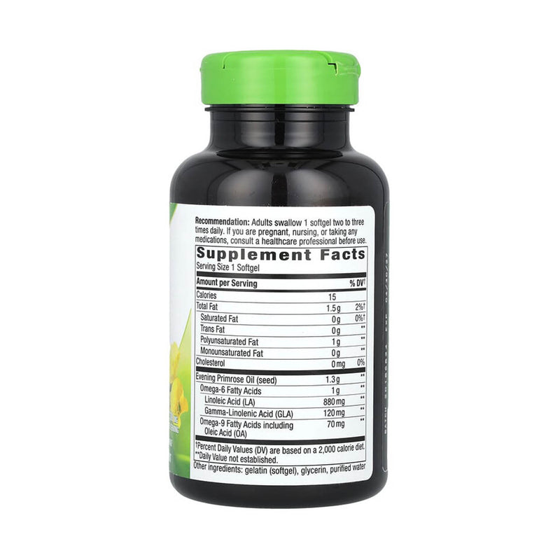 Încărcați imaginea în vizualizatorul Galerie, Evening Primrose, 1300 mg, Nature's Way, 60 Softgels