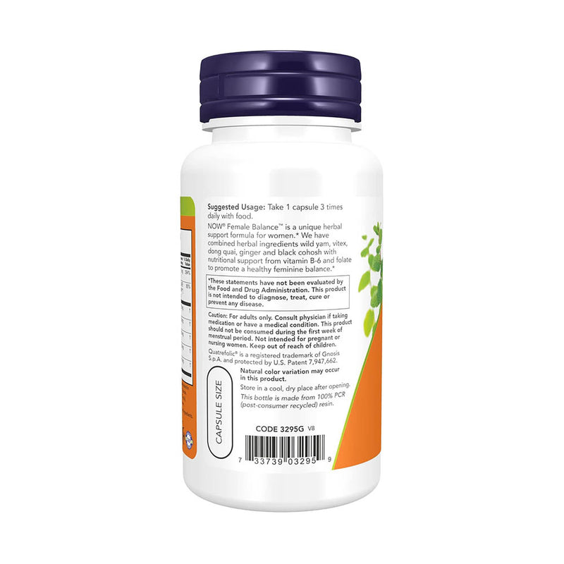 Încărcați imaginea în vizualizatorul Galerie, Female Balance (Sanatatea Hormonala Feminina), Now Foods, 90 capsule