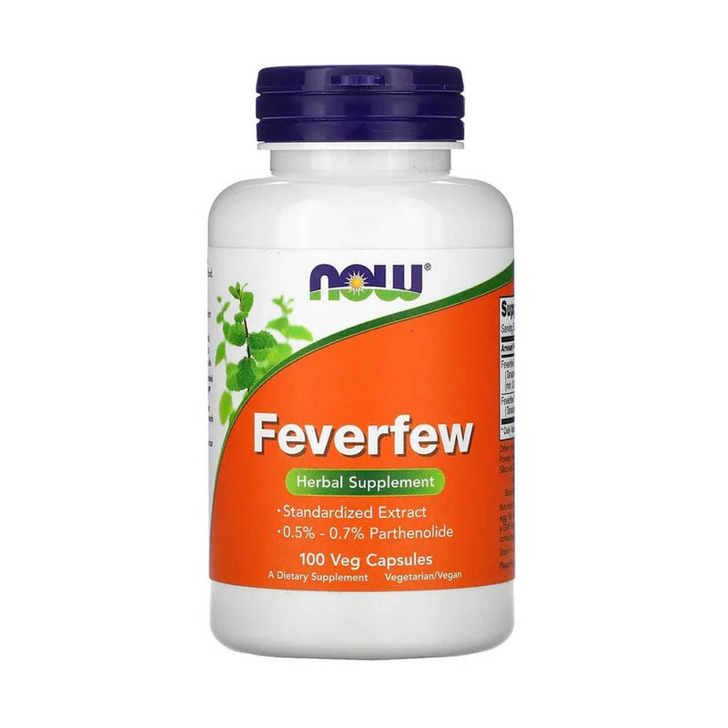 Încărcați imaginea în vizualizatorul Galerie, Feverfew Extract (Spilcuta), Now Foods, 100 capsule