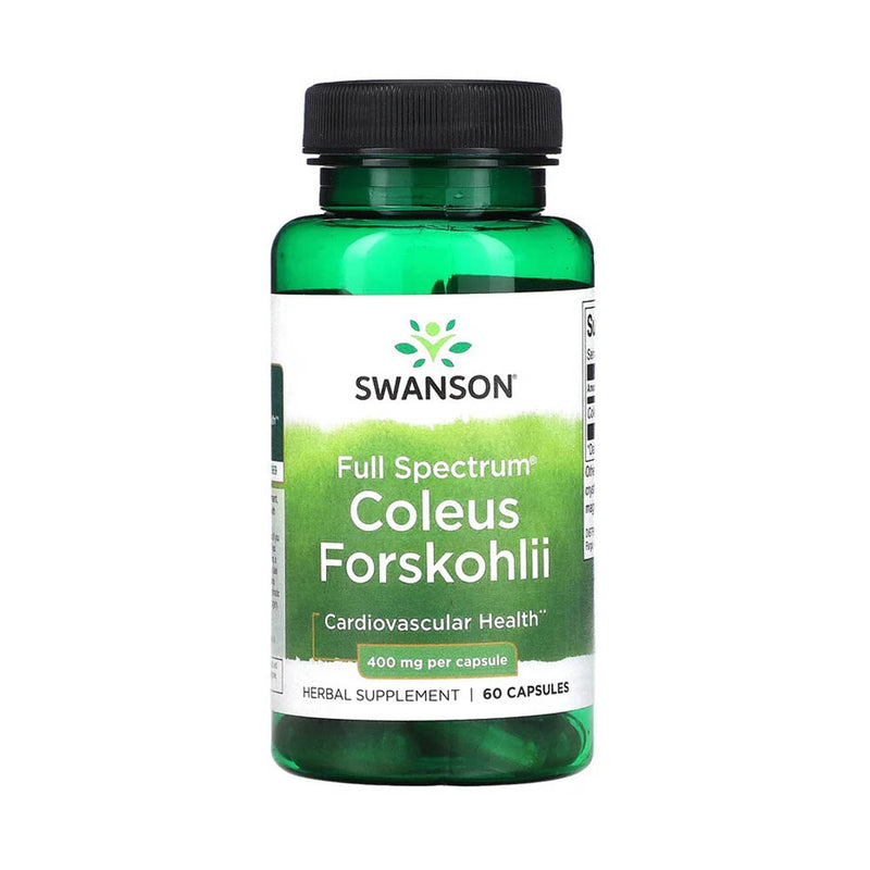 Încărcați imaginea în vizualizatorul Galerie, Full Spectrum Coleus Forskohlii, 400mg, Swanson, 60 capsule SW1428