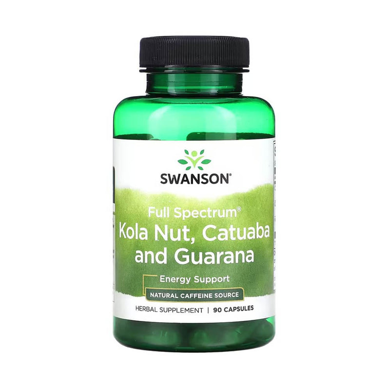 Încărcați imaginea în vizualizatorul Galerie, Full Spectrum Kola Nut, Catuaba and Guarana, Swanson, 90 capsule SW1134