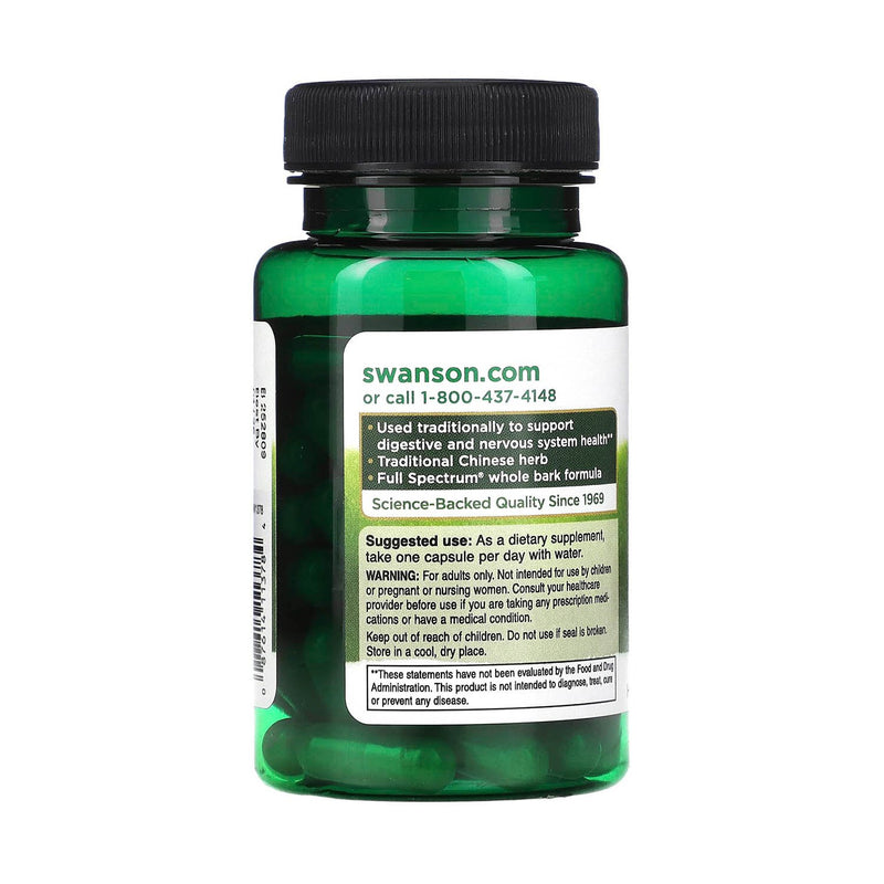 Încărcați imaginea în vizualizatorul Galerie, Full Spectrum Magnolia Bark, 400 mg, Swanson, 60 capsule SW1378