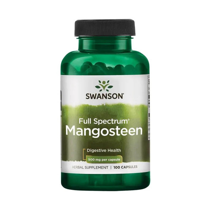Încărcați imaginea în vizualizatorul Galerie, Full Spectrum Mangosteen (Mangostan), 500mg, Swanson, 100 capsule SW1036