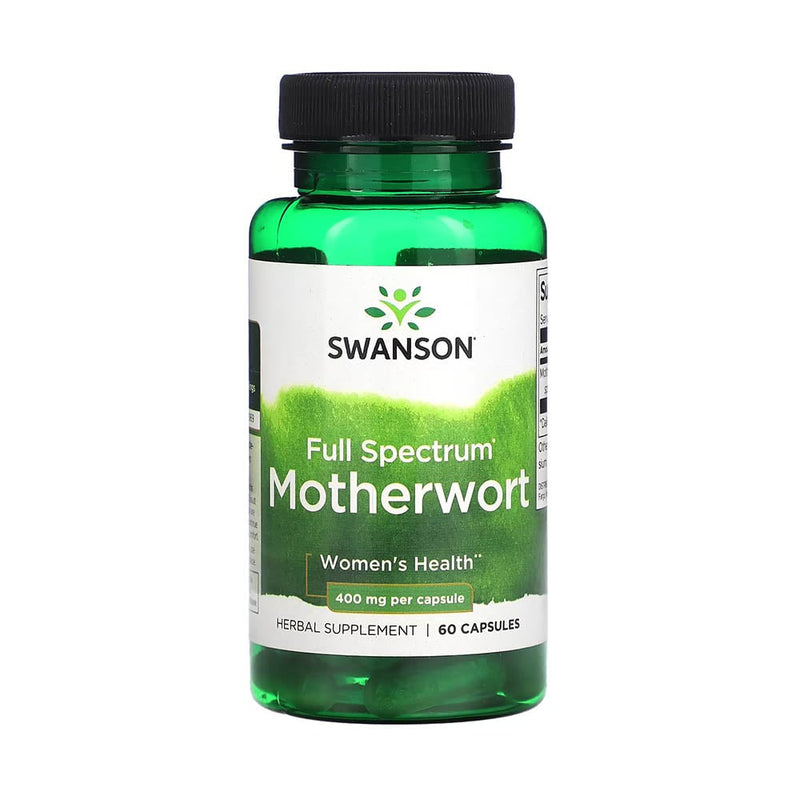 Încărcați imaginea în vizualizatorul Galerie, Motherwort (Talpa Gâștei), 400 mg, Swanson, 60 capsule SW1292
