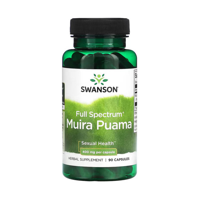 Încărcați imaginea în vizualizatorul Galerie, Full Spectrum Muira Puama Root, 400mg, Swanson, 90 capsule SW1133