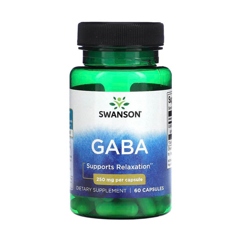 Încărcați imaginea în vizualizatorul Galerie, GABA, 500 mg, Swanson, 100 capsule SW872