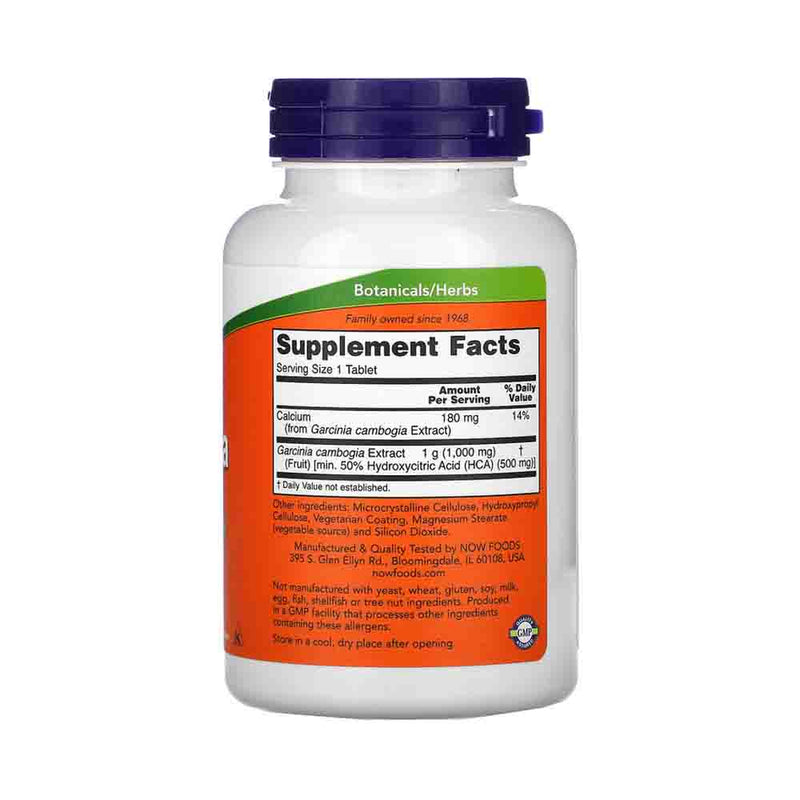 Încărcați imaginea în vizualizatorul Galerie, Garcinia (Cambogia), 1000mg, Now Foods, 120 tablete