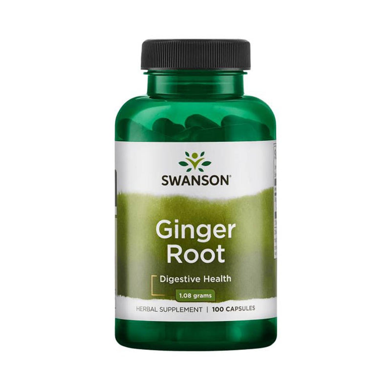 Încărcați imaginea în vizualizatorul Galerie, Ginger Root (Ghimbir), 540 mg, Swanson, 100 capsule SW535