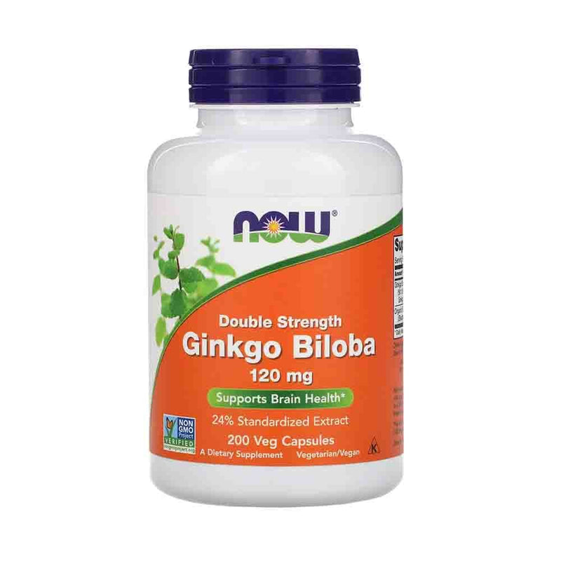 Încărcați imaginea în vizualizatorul Galerie, Ginkgo Biloba 60mg, Now Foods, 60 capsule