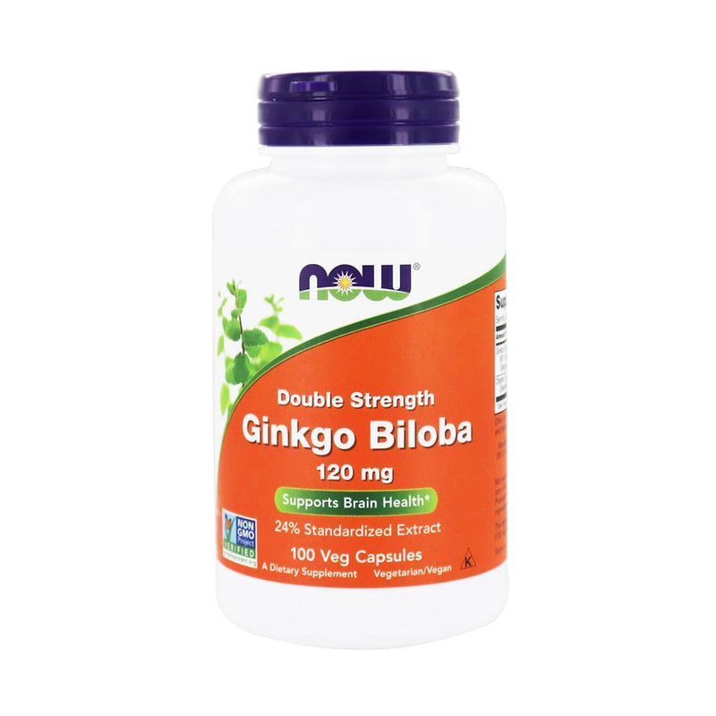 Încărcați imaginea în vizualizatorul Galerie, Ginkgo Biloba 60mg, Now Foods, 60 capsule