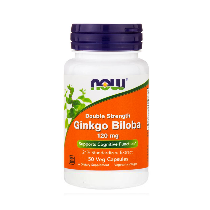 Încărcați imaginea în vizualizatorul Galerie, Ginkgo Biloba 60mg, Now Foods, 60 capsule