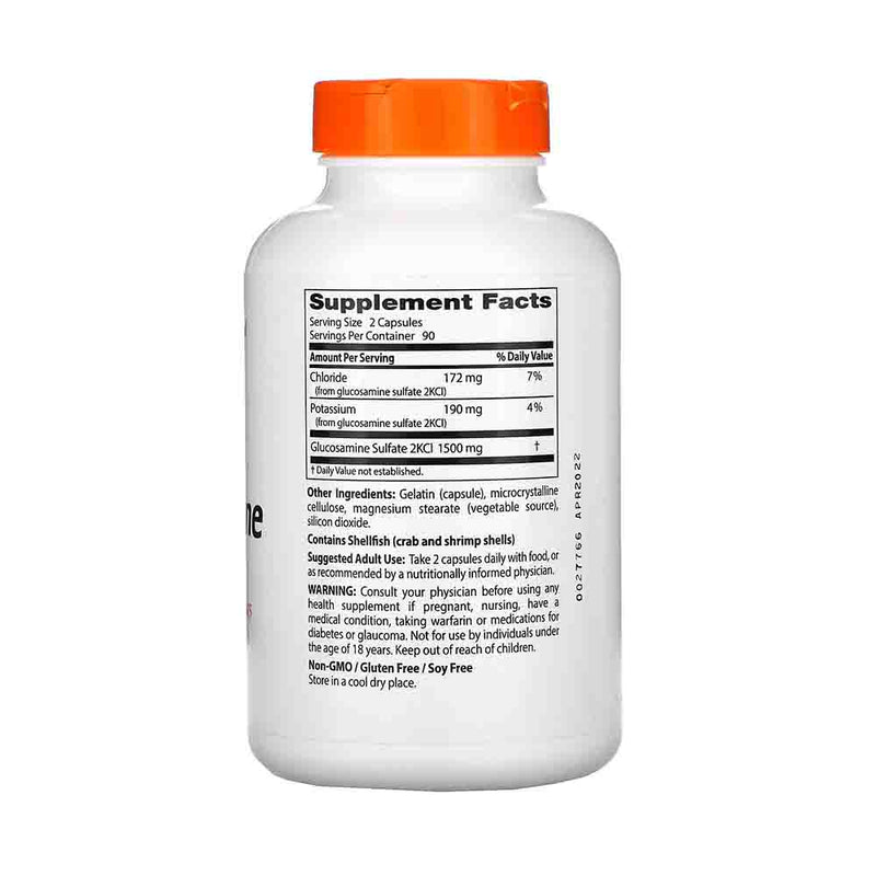 Încărcați imaginea în vizualizatorul Galerie, Glucosamine Sulfate, 750 mg, Doctor's Best, 180 capsule