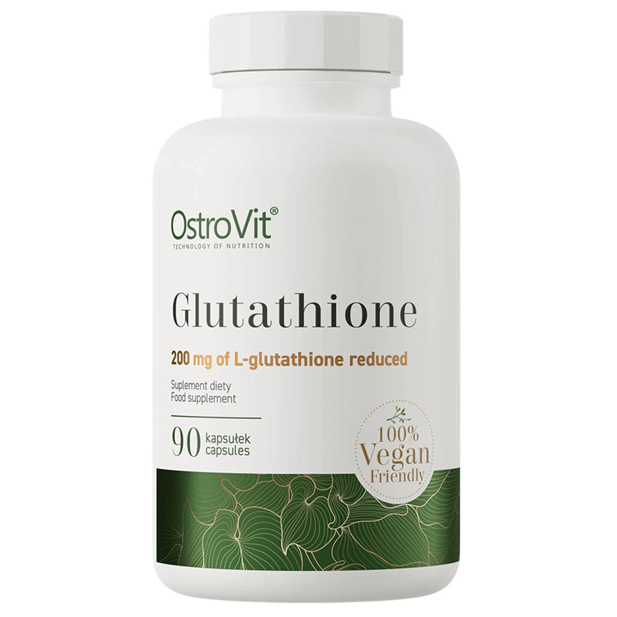 Glutathione Reduced, 200 mg, OstroVit, 90 capsule