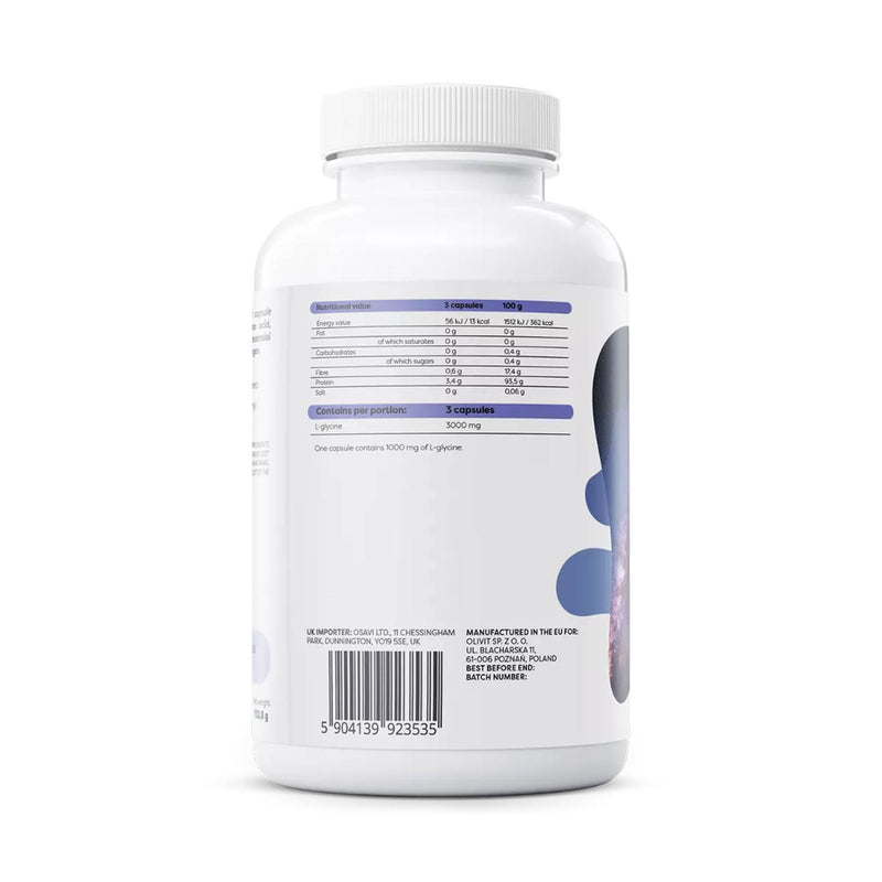 Încărcați imaginea în vizualizatorul Galerie, Glycine, 1000 mg, Osavi, 120 capsule