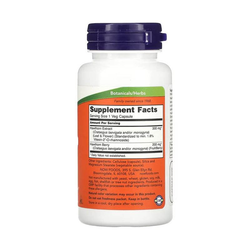 Încărcați imaginea în vizualizatorul Galerie, Hawthorn Extract (Paducel), 300 mg, Now Foods, 90 capsule