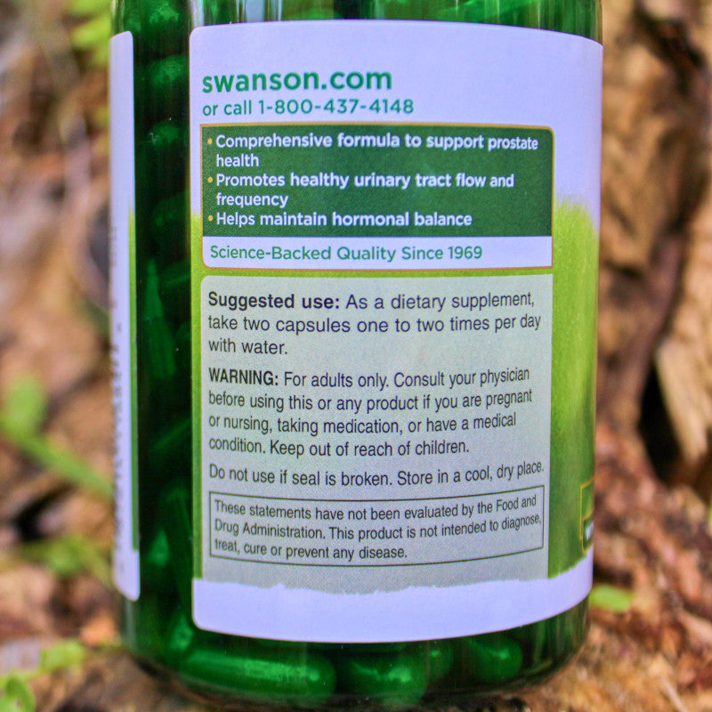 Încărcați imaginea în vizualizatorul Galerie, Herbal Prostate Complex, Swanson, 200 capsule SW1684