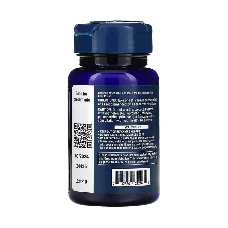 Încărcați imaginea în vizualizatorul Galerie, Homocysteine Resist (Vitamina B2, B6, B9, B12), Life Extension, 60 capsule