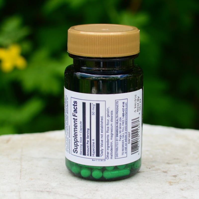 Încărcați imaginea în vizualizatorul Galerie, Huperzine A, 50 mcg, Swanson, 60 capsule SW1697