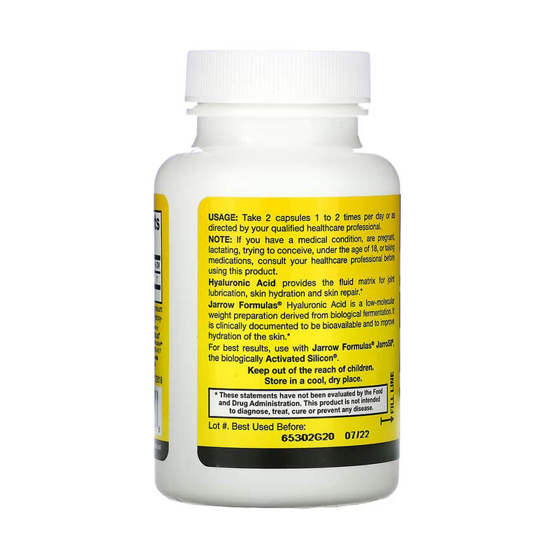 Încărcați imaginea în vizualizatorul Galerie, Hyaluronic Acid Bioavailable, 60 mg, Jarrow Formulas, 60 capsule