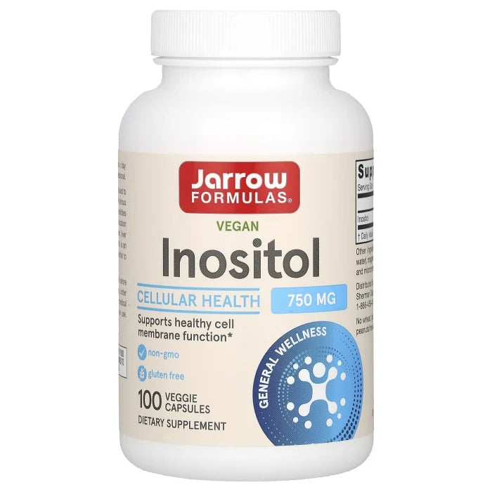 Inositol (Myoinositol), 750 mg, Jarrow Formulas, 100 capsule
