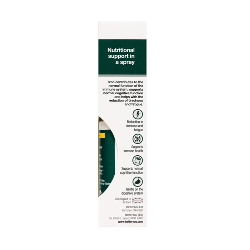 Încărcați imaginea în vizualizatorul Galerie, Iron Daily Oral Spray, 10 mg, BetterYou, 25 ml