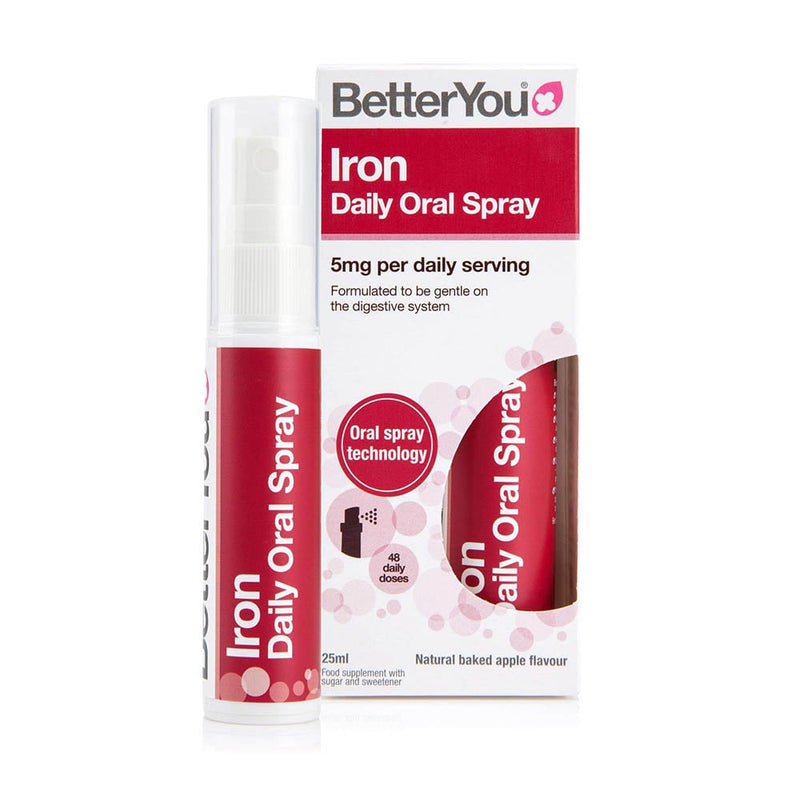 Încărcați imaginea în vizualizatorul Galerie, Iron Daily Oral Spray, 10 mg, BetterYou, 25 ml