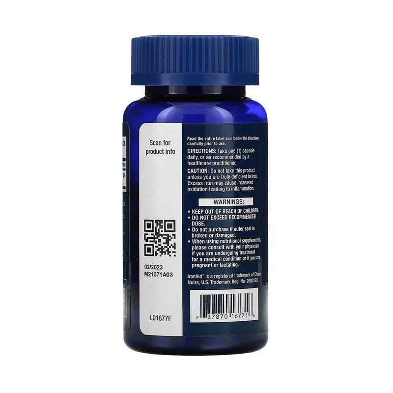 Încărcați imaginea în vizualizatorul Galerie, Iron Protein Plus, 300 mg, Life Extension, 100 capsule