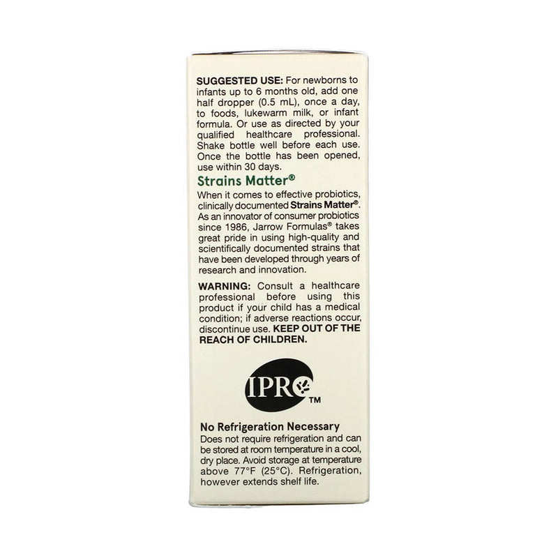 Încărcați imaginea în vizualizatorul Galerie, Jarro-Dophilus Infant, Probiotics Drops, 1 Billion, Jarrow Formulas, 15 ml