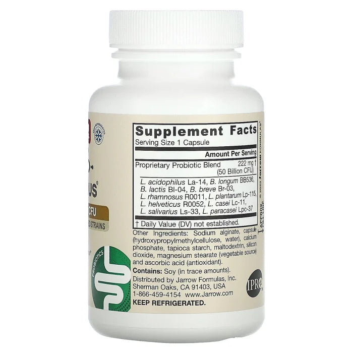 Jarro-Dophilus Ultra, 50 Billion, Jarrow Formulas, 60 capsule