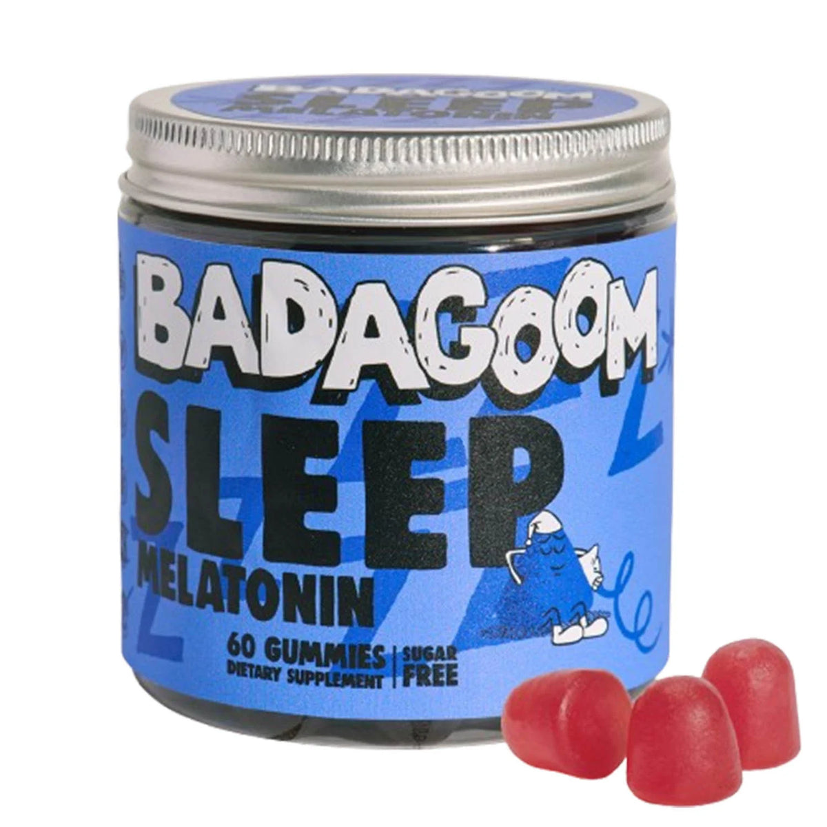 Jeleuri gumate Sleep Melatonin, Badagoom, 60 jeleuri